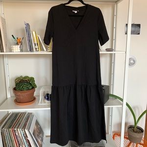 TOPSHOP Black Maxi Dress